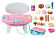 BABY born Lunch Time Table with Interactive Light and Sound Functions, with Over 10 Different Meal and Drink Options For 43cm Dolls, For Children Aged 3+, 837009 Zapf Creation