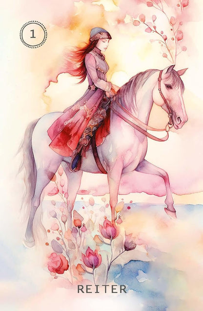 Sweet Blossom Lenormand (Lenormandkarten auf Deutsch