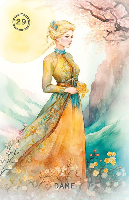 Sweet Blossom Lenormand (Lenormandkarten auf Deutsch