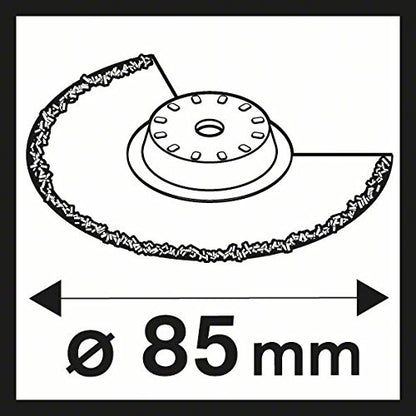 Bosch - Hm-Riff Segmentzaagblad Acz 85 Rt 85 Mm - [Dutch Import]