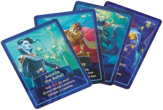 Arcane Wonders Aquatica Coral Reef Expansion Board Card Game - New Underwater Creatures Encounters - 1 to 4 Players Ages 12+ 60 Minutes - Enhance Your Aquatica Experience
