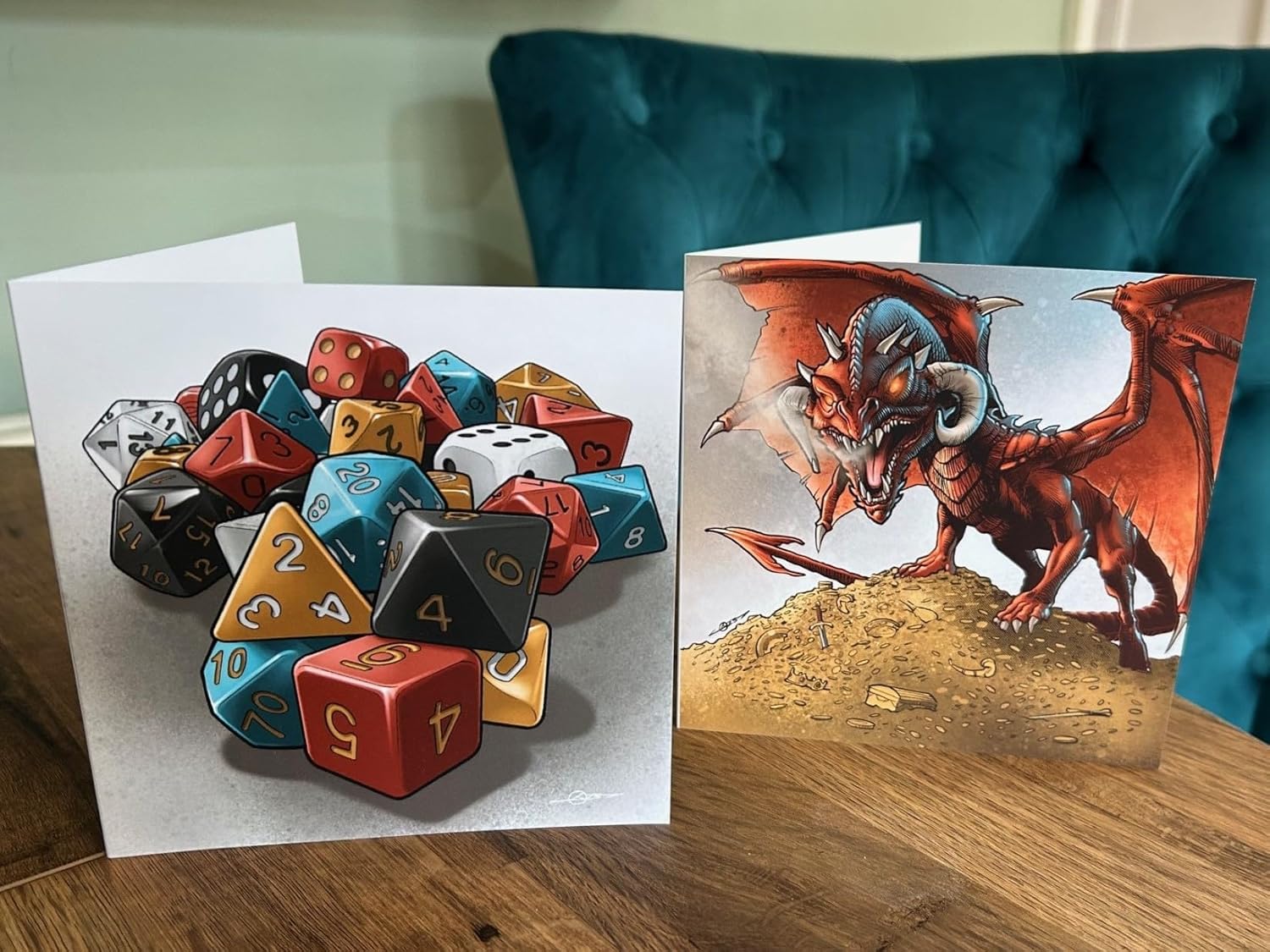 Loke RPG Greeting Cards 12 Pack – Beautifully Illustrated Card, Perfect for RPG Fans, Unique Designs, Critical Hit for Any Occasion for Ages 14+