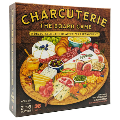 Charcuterie: The Board Game by Th3rd World Studios, Strategy Board Game, for 2 to 6 Players and Ages 14+