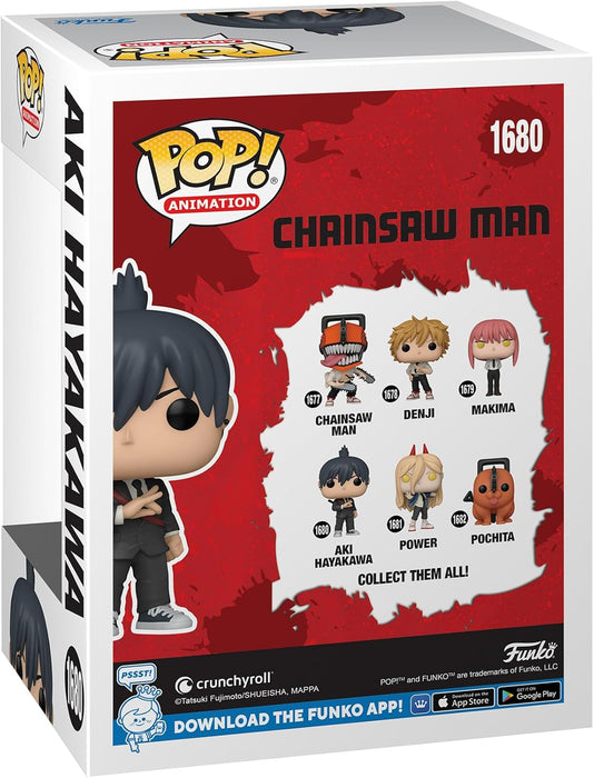 Funko Pop! Animation: CSM - Aki Hayakawa - Chainsaw Man - Collectable Vinyl Figure - Gift Idea - Official Merchandise - Toys for Kids & Adults - Anime Fans - Model Figure for Collectors and Display