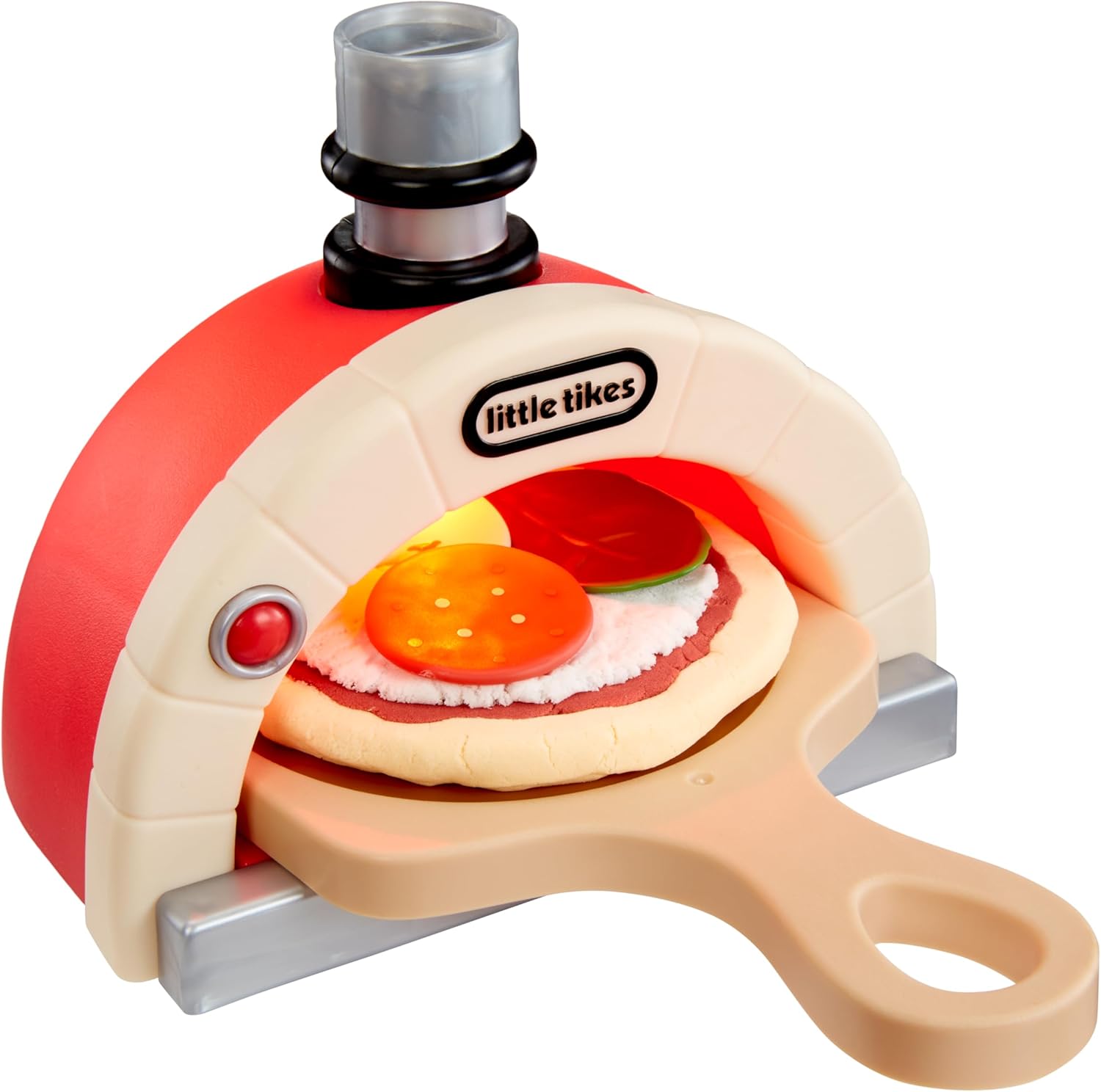 Little Tikes Creative Chefs Pizza Kit - con Arena Especial de Juego Make-It! Mix, 22 Accesorios, Juego de Chef de Pizza Realista, para Niños y Niñas Mayores de 3 Años, NO Comestible
