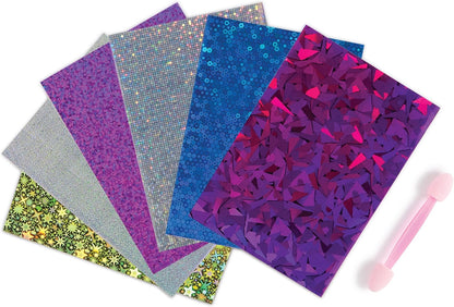 Cool MAKER, GO GLAM Foil Nails Kit with 6 Sheets of Shimmer Foil & Nail Stickers for 5 DIY Manicures, Arts and Crafts Kids’ Toys for Girls Aged 7+