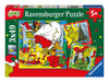 Ravensburger 12004067 The Grinch Christmas Jigsaw Puzzles for Kids Age 5 Years Up-3x 49 Pieces, Multicolour, One Size