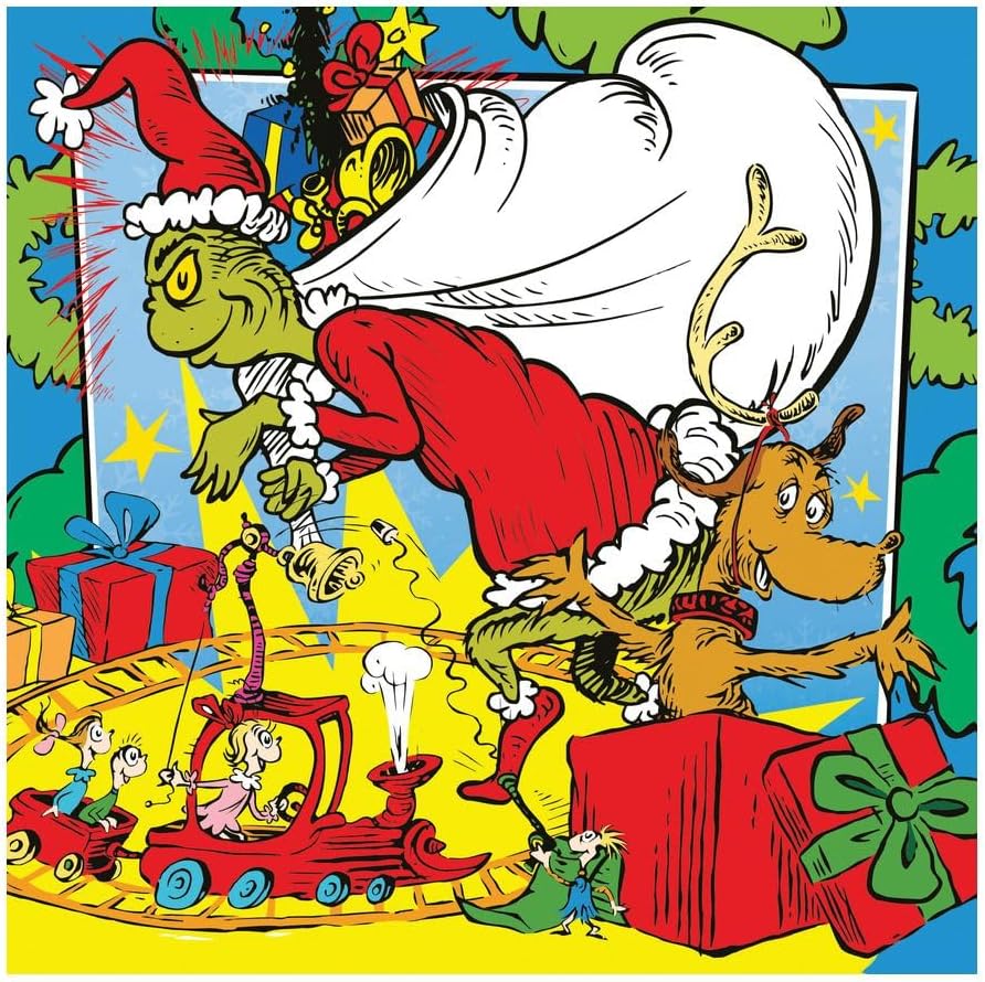 Ravensburger 12004067 The Grinch Christmas Jigsaw Puzzles for Kids Age 5 Years Up-3x 49 Pieces, Multicolour, One Size