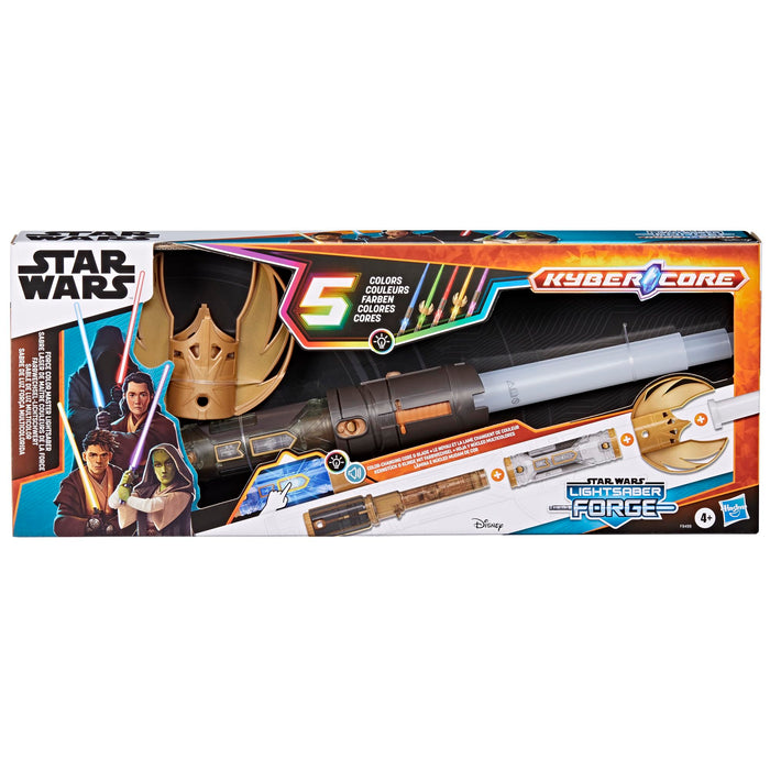 Star Wars Lightsaber Forge Force Color Master Electronic Toy For Kids Ages 4+, Customisable Roleplay Accessory With 5 Colour-Changing Blades & Sound FX, Great Gift For Kids, Perfect Halloween Costume
