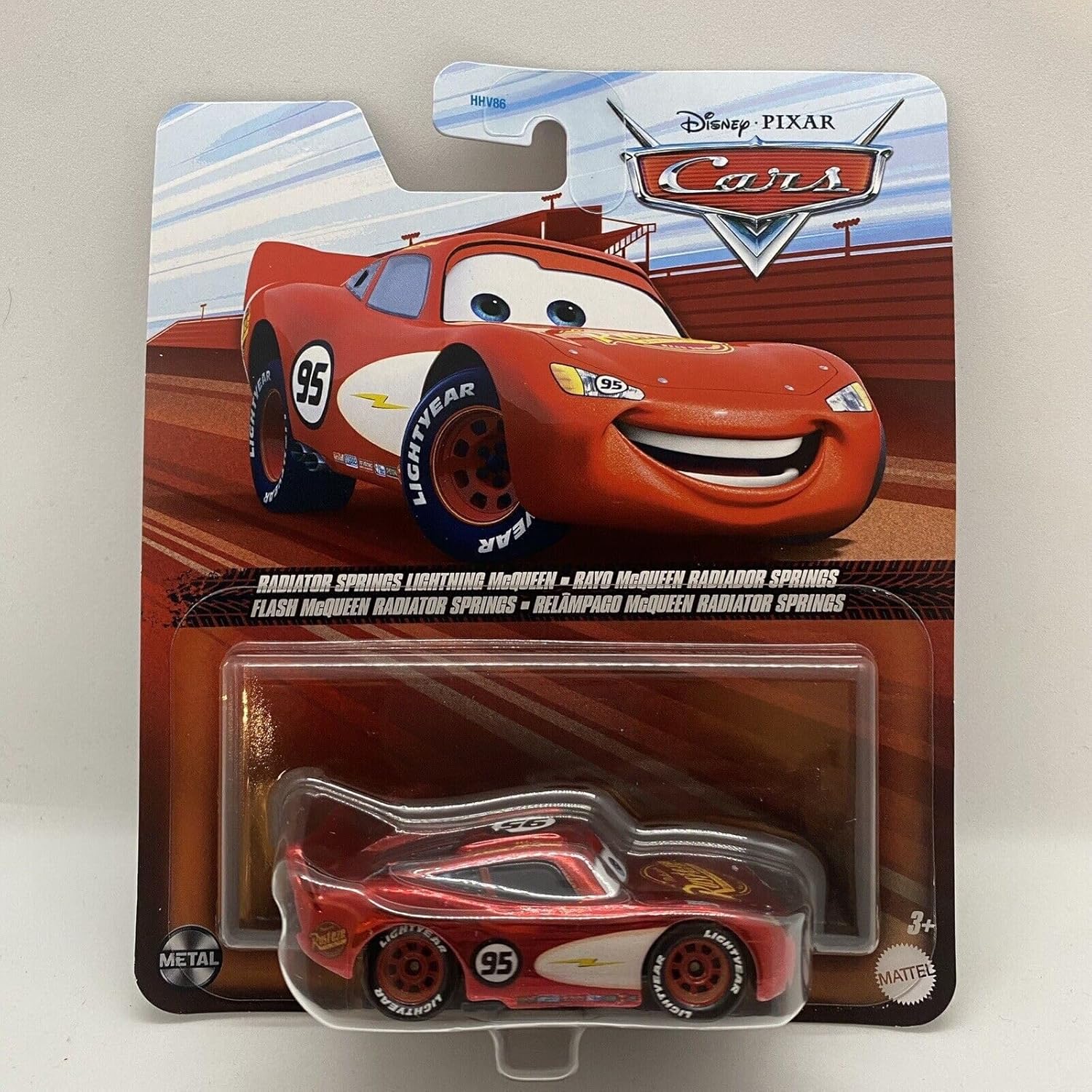 Disney Pixar Cars Radiator Springs Lightning McQueen HTX82