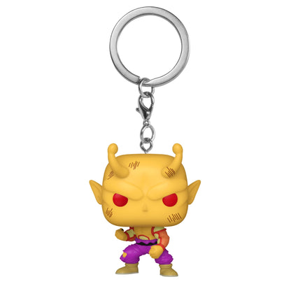 Funko Pop! Keychain: DBSSH - Orange Piccolo - Dragon Ball Super Super Hero - Mini Figura in Vinile da Collezione Novità Portachiavi - Riempitivi per Calze - Idea Regalo - Merchandising Ufficiale