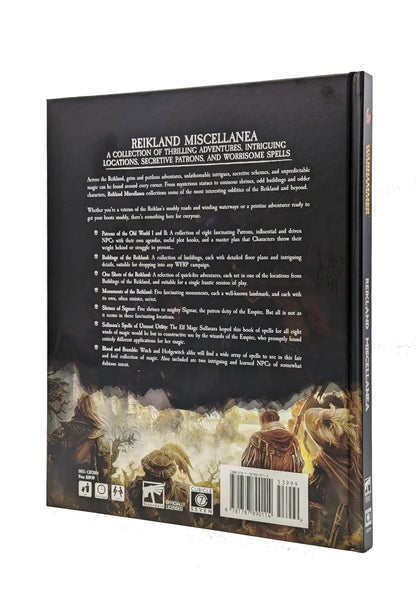 Cubicle 7 Warhammer Fantasy Roleplay: Reikland Miscellanea - Fantasy Strategy Board Card Game Book Accessory - For 1+ Players and Ages 14+