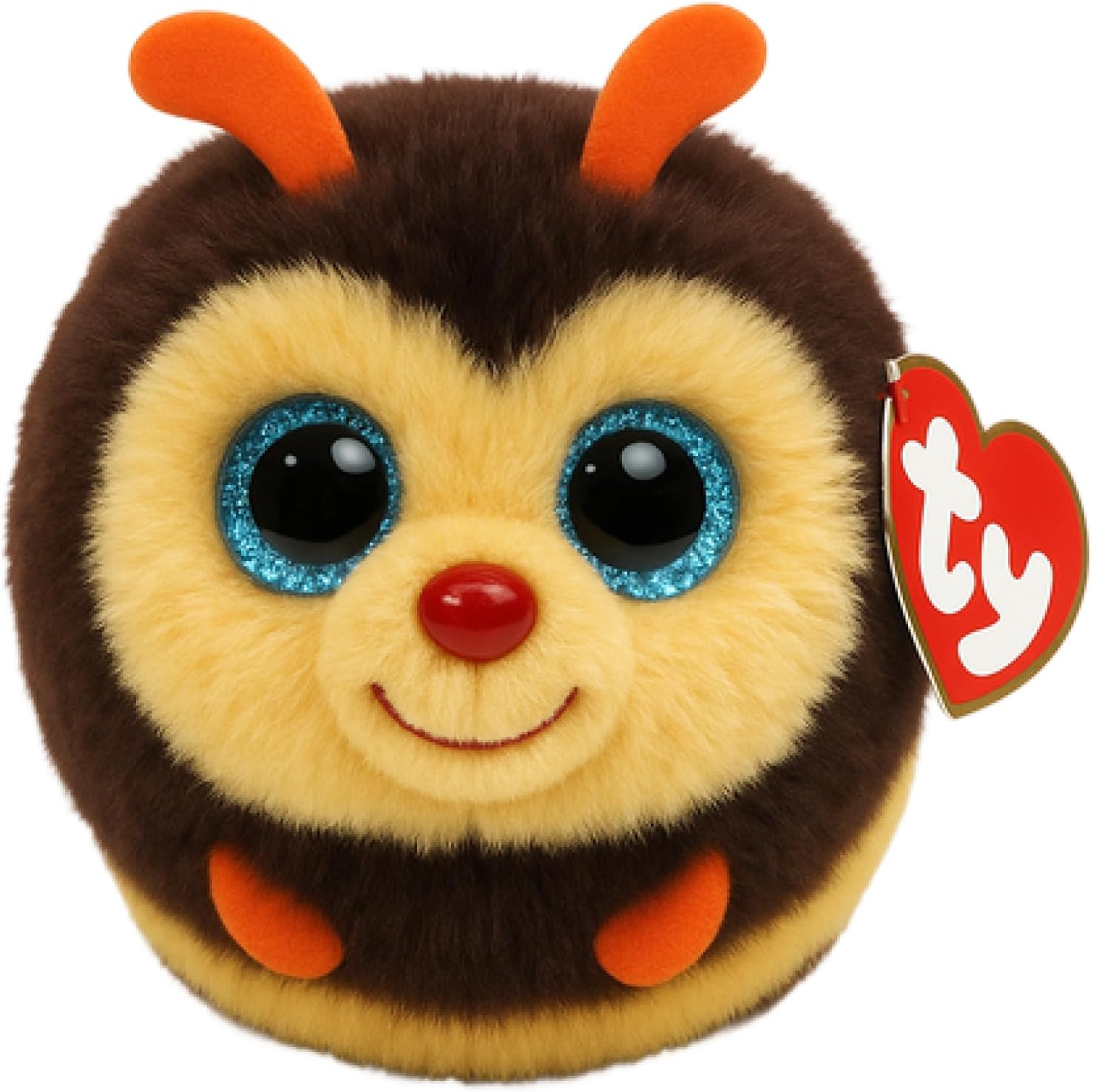 TY Zinger Bee Beanie Balls 3 inch | Zachte knuffel voor baby's | Knuffelgevulde teddybeer om te verzamelen