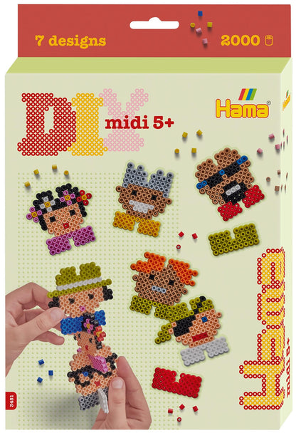 Hama - 3451H - Midi Boîte PM Personnages