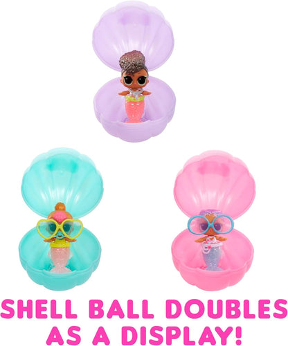 L.O.L. Surprise! Mermaids Baby Sisters - With Colour-Changing Tails, Random Assortment, Includes 1 Doll with Cute Accessories, Collect All 8 Dolls, For Kids Ages 4 and Up