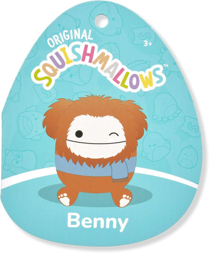 Squishmallows Pluschfigur Winking Brown Bigfoot wi