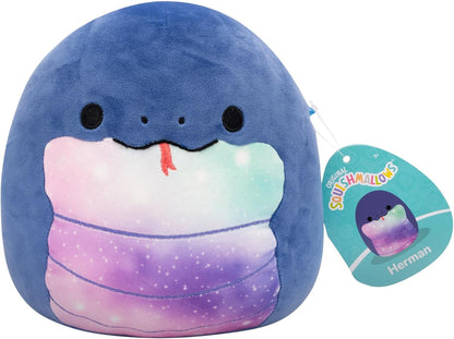 Squishmallows Original 7.5 Inch - Herman the Navy Blue Snake