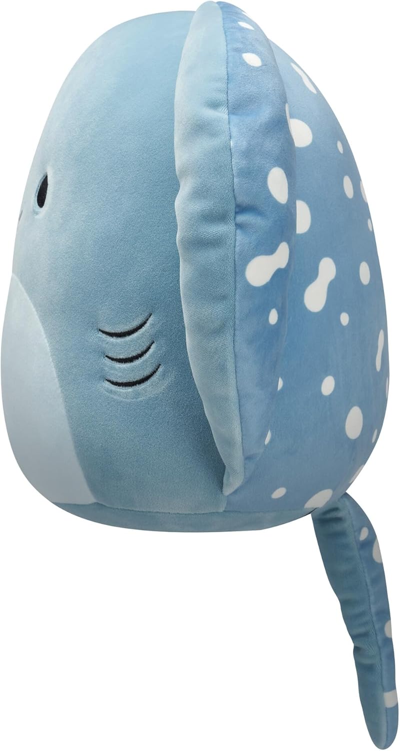 Squishmallows Pluschfigur Muted Blue Polkadot Oval