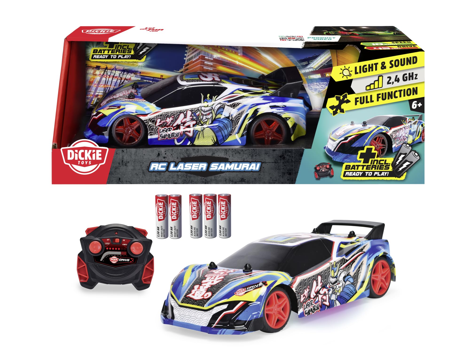 Dickie Toys RC Laser Samurai, RTR