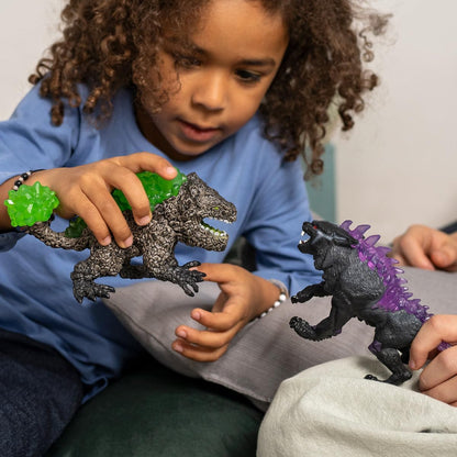 schleich ELDRADOR CREATURES Schaduw Lynx vs. Rotsbreker, vanaf 7 jaar, 70827 - Speelfiguur, 31 x 16 x 18 cm