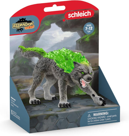 SCHLEICH 70153 ELDRADOR CREATURES Granite Wolf Figurine for ages 7+