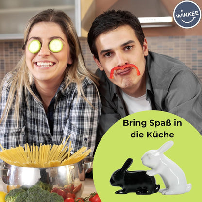 Winkee - Bunny S+P Shakers - Salt And Pepper Dispenser