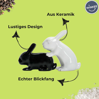 Winkee - Bunny S+P Shakers - Salt And Pepper Dispenser