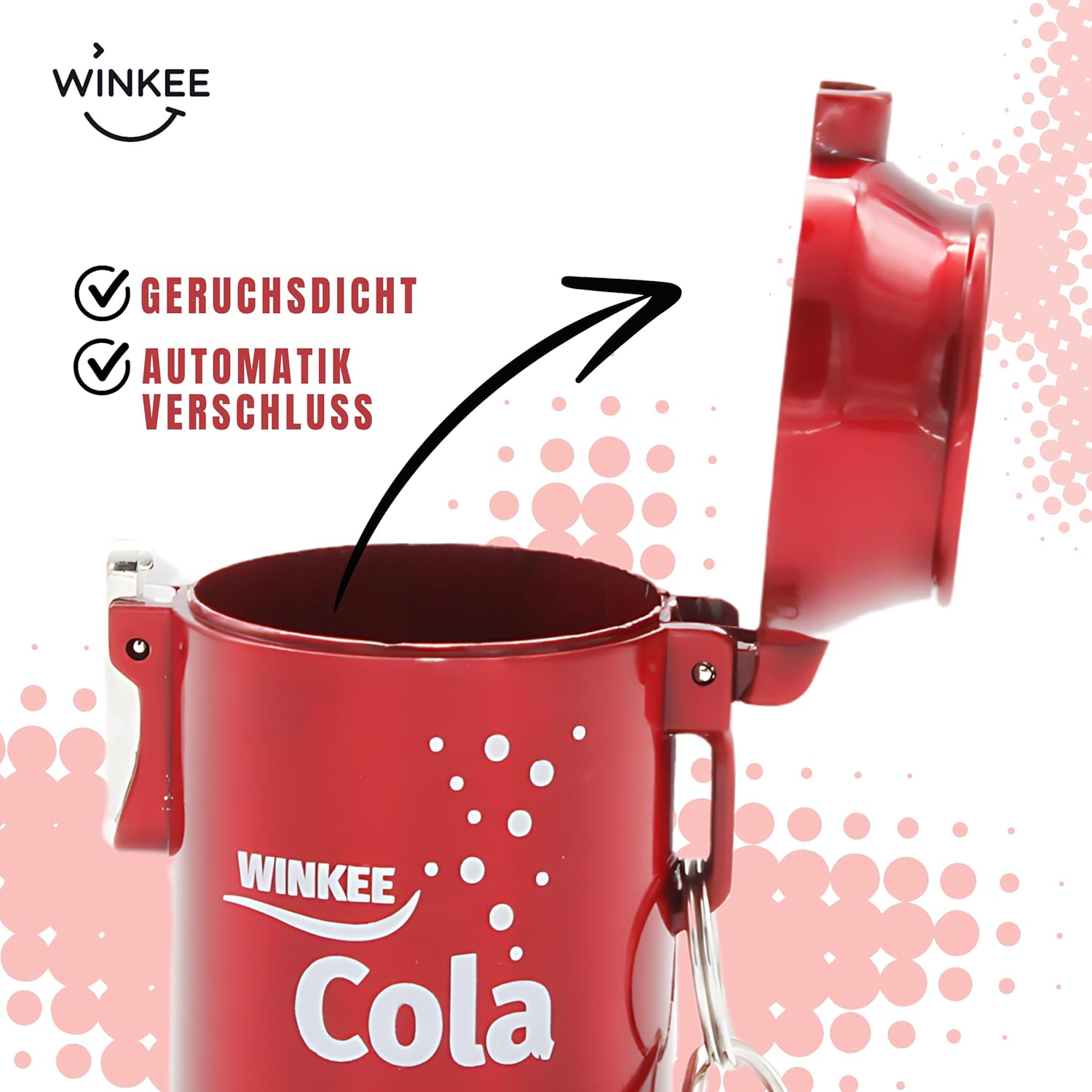 Winkee - Ashtray - Portable Ashtray Cola