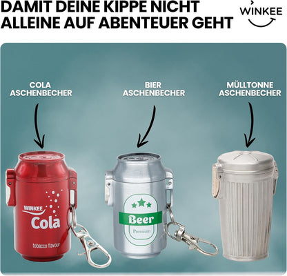 Winkee - Ashtray - Portable Ashtray Beer