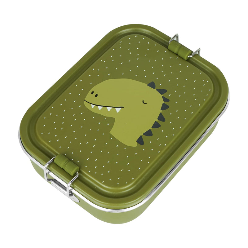 Trixie - Lunchbox voor kinderen van roestvrij staal – klein – Mr. Dino (dinosaurus