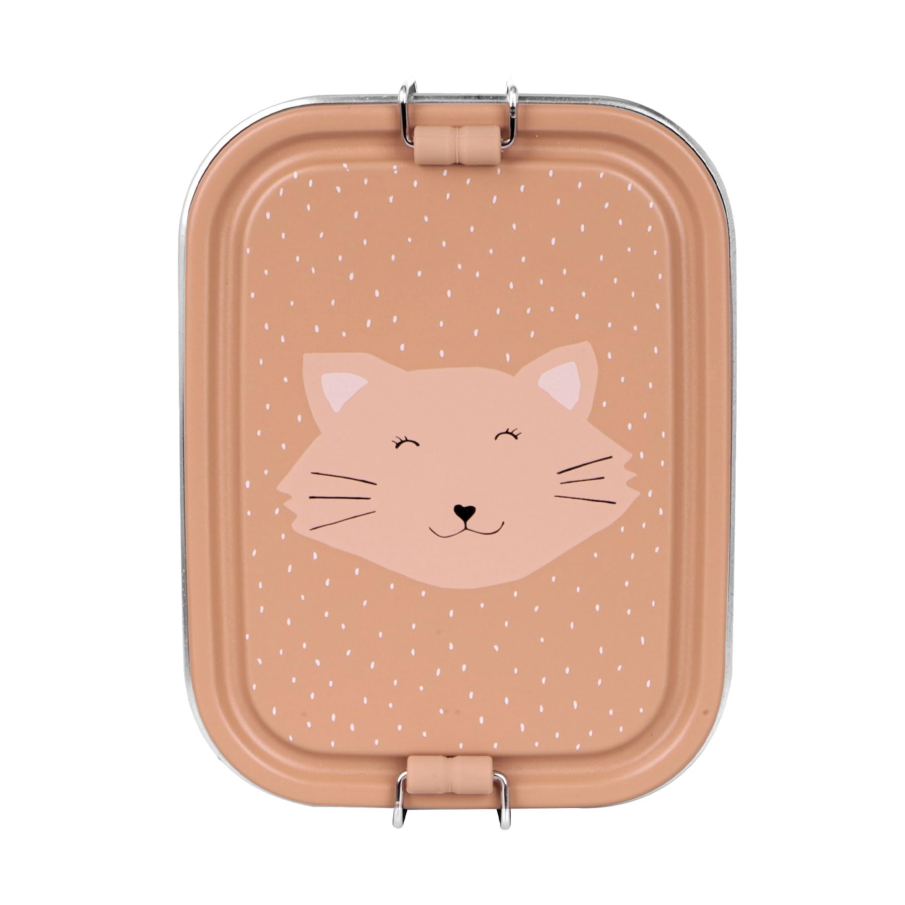 TRIXIE - Lunchbox voor kinderen van roestvrij staal - klein model - Mr. Cat (kat