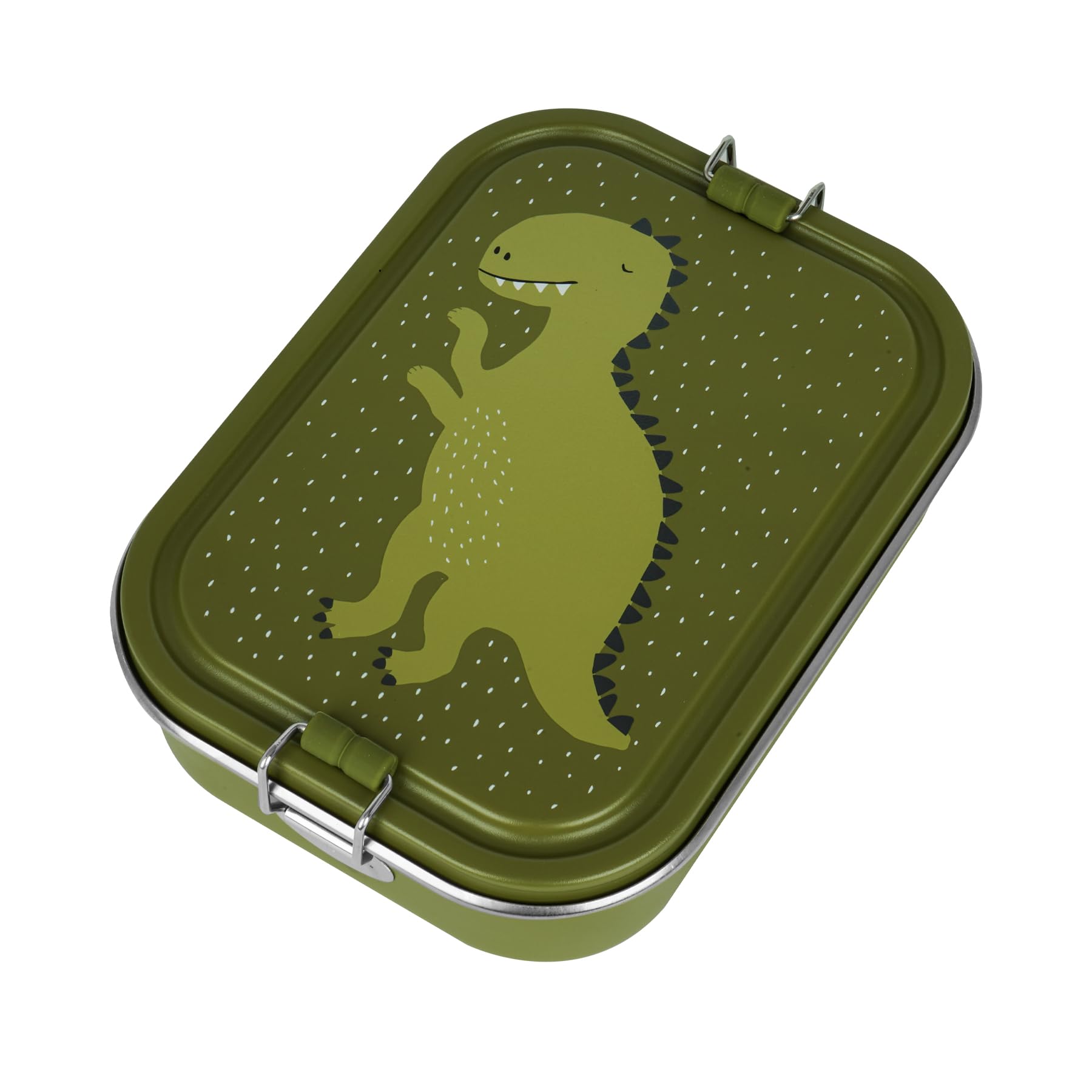 TRIXIE - Lunchbox für Kinder aus Edelstahl – großes Modell – Mr. Dino (Dinosaurier
