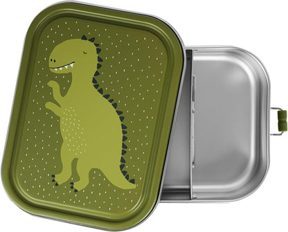 TRIXIE - Lunchbox für Kinder aus Edelstahl – großes Modell – Mr. Dino (Dinosaurier