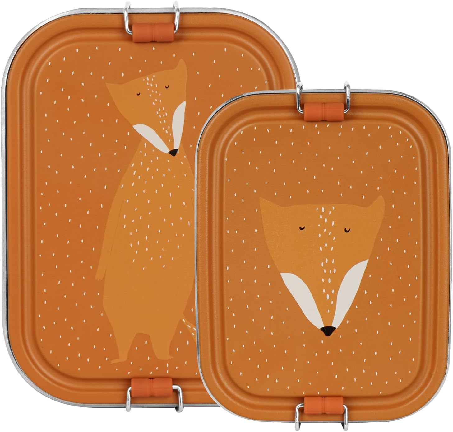 Trixie RVS Broodtrommel 1200 ml Mr. Fox