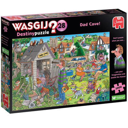 Puzzle 1000 pièces Jumbo Wasgij Dad Cave