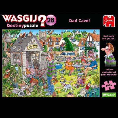 Puzzle 1000 pièces Jumbo Wasgij Dad Cave