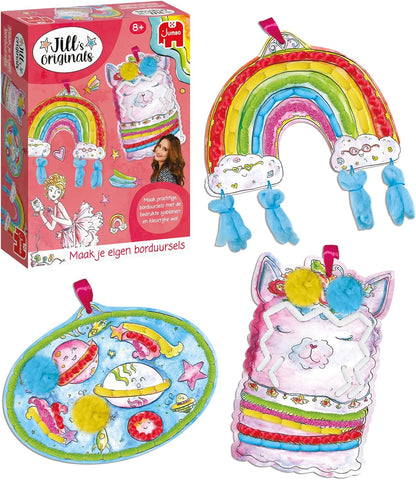 Jumbo-1110100151 Kit da Ricamo per Bambini, Multicolore, 1110100151