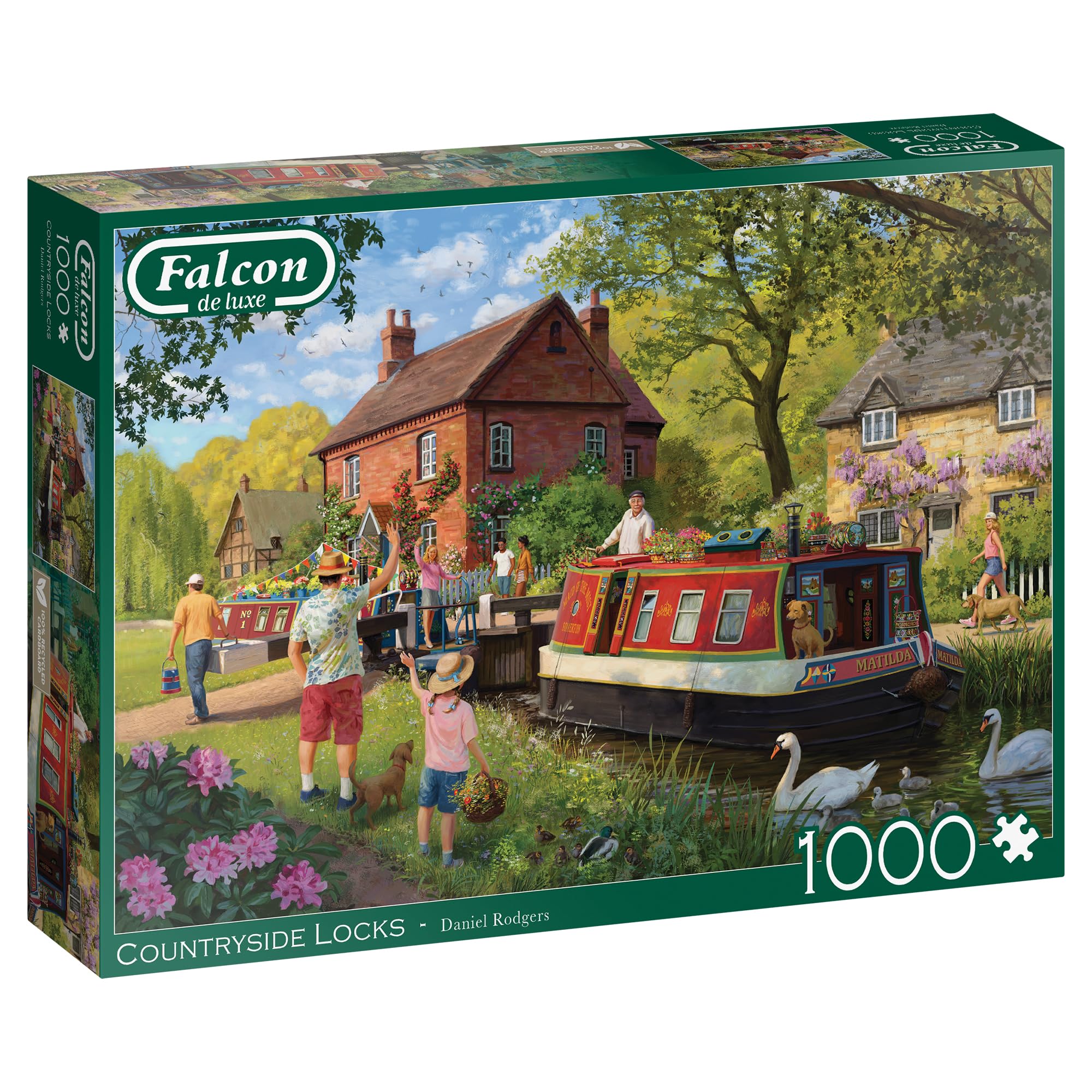 Jumbo 1110500240 Puzzle, Bunt