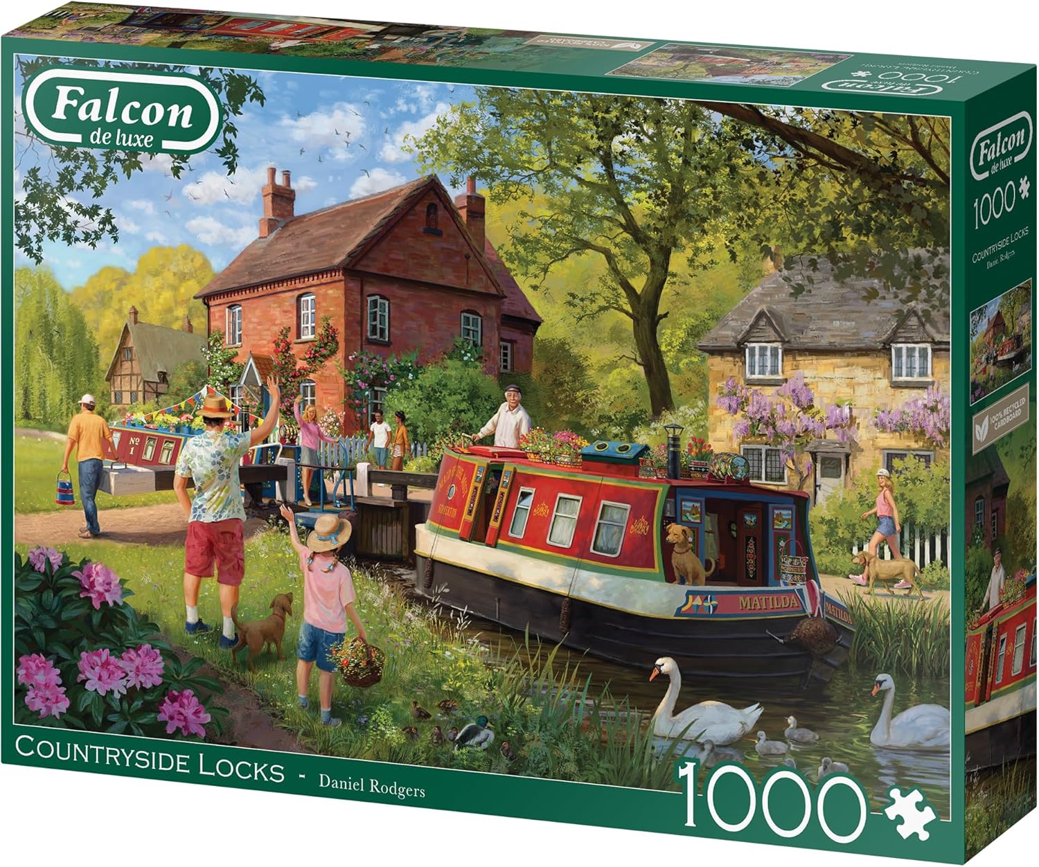 Jumbo 1110500240 Puzzle, Bunt