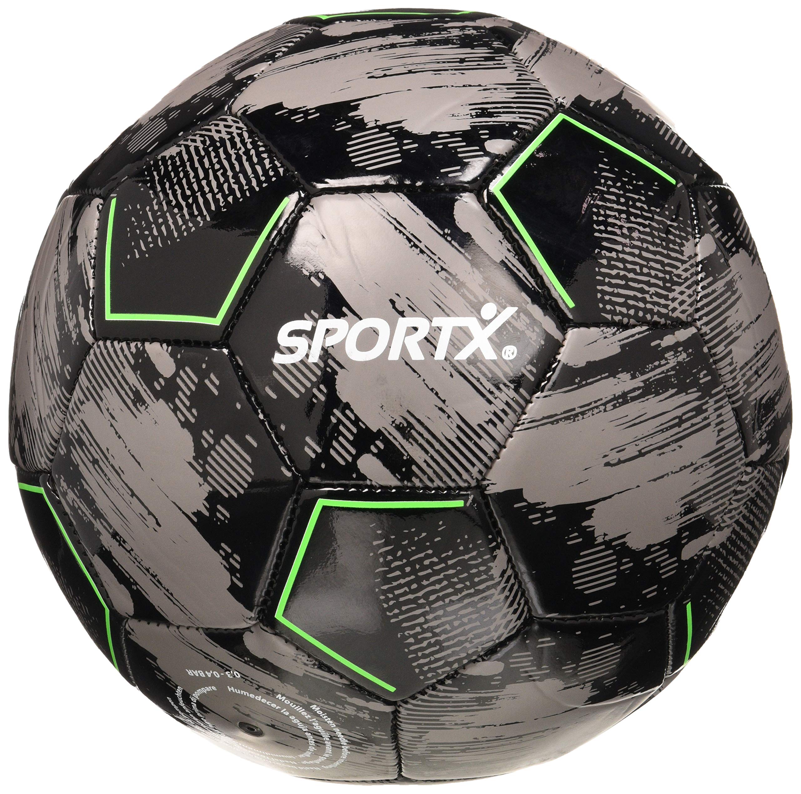 SportX - SportX Voetbal Grey Black 330-350gr