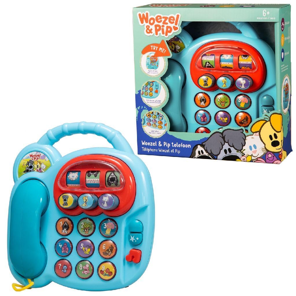 Woezel en Pip Telefoon met Geluid