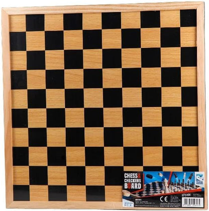 Clown Games - Dam & Schaakbord - 1 Stuk