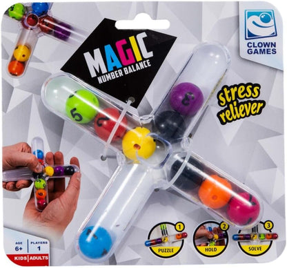 Clown Games - Clown Magic Puzzle Number Balance Game
