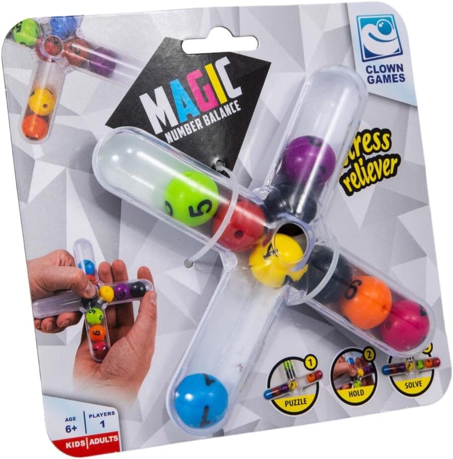 Clown Games - Clown Magic Puzzle Number Balance Game