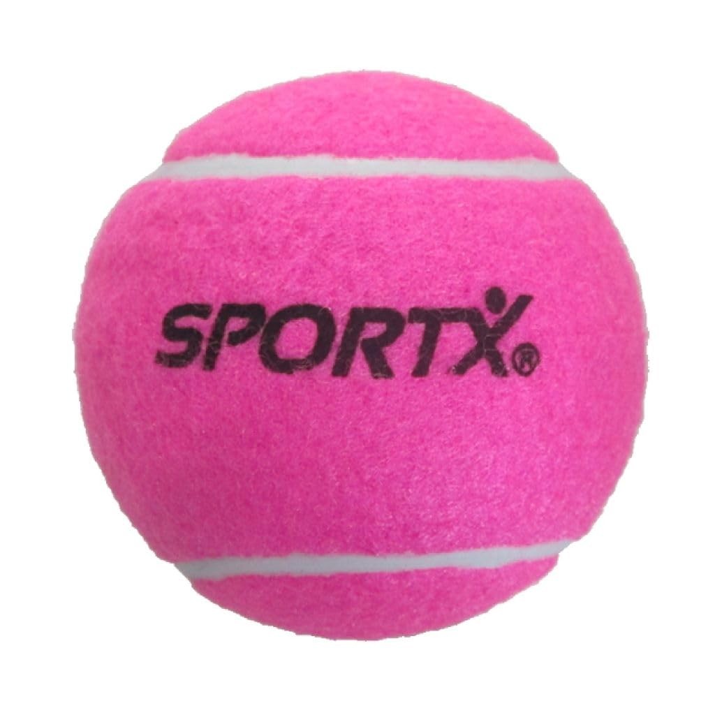 SPORTX 0724037 Palla de Tennis presurizada 1pezzo (i) Palla da Tennis – Palline da Tennis con Palla da Tennis presurizada, Rosa, L, China, 1 Pezzo (S), 13 cm