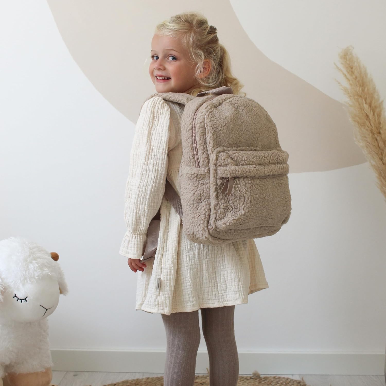 Vadobag - Rugzak Pret Be Soft and Kind Teddy Beige