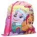 Paw Patrol Gymtas - Pups rule, Rosa, 44x36x1 cm