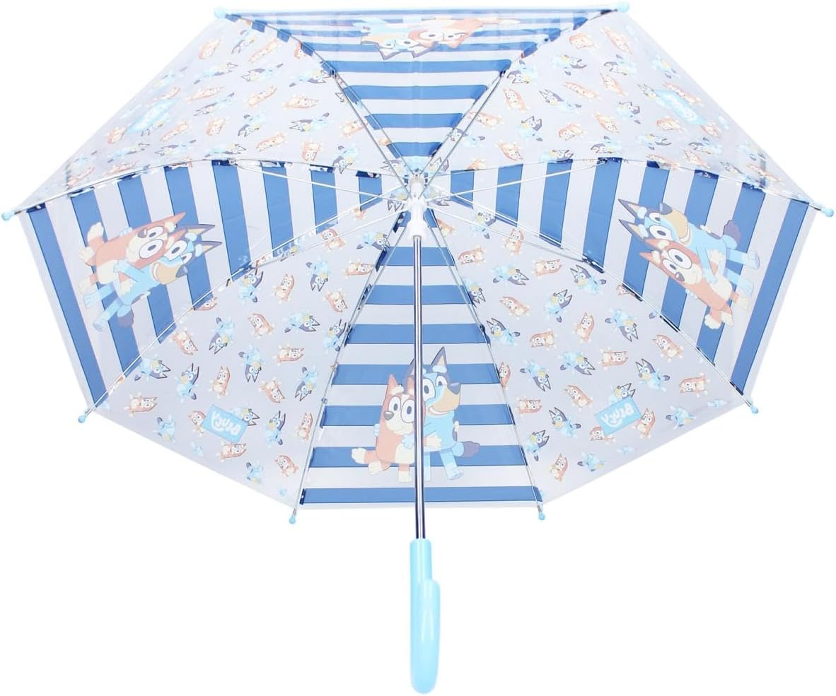 Vadobag Bluey Rainy Days Children's Umbrella, Meerkleuri, S
