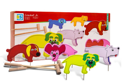 BS Toys - BS Toys Houten Croquet Junior Buitenspel