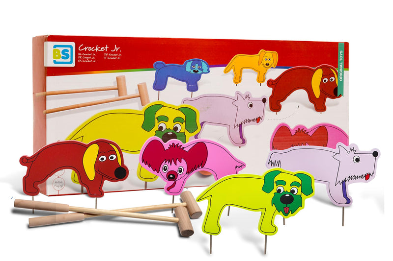 BS Toys - BS Toys Houten Croquet Junior Buitenspel
